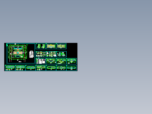 【9层】9462.13平米框架培训大楼毕业设计（计算书、建筑、结构施工图）