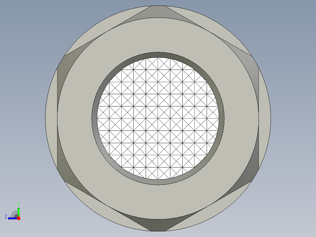 油鏡HGFT.PR,HGFT.HT-PR-3D多系列多零件图纸模型右视图