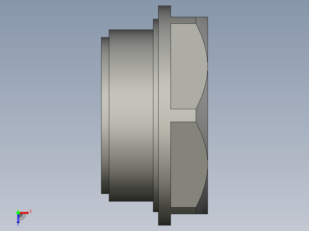 油鏡HGFT.PR,HGFT.HT-PR-3D多系列多零件图纸模型俯视图