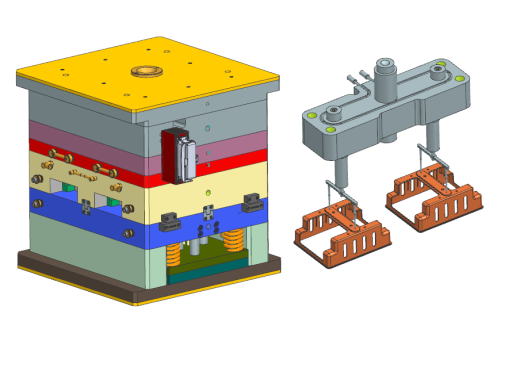 盖模（热流道和滑块型腔）缩略图
