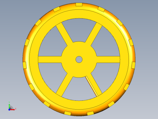 UG太阳能板小车模型前视缩略图