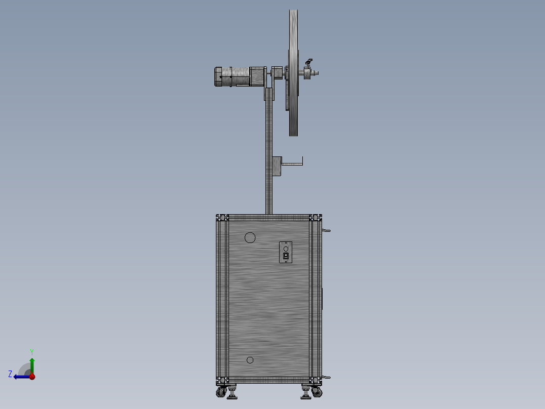 自动导料机sw17右视图