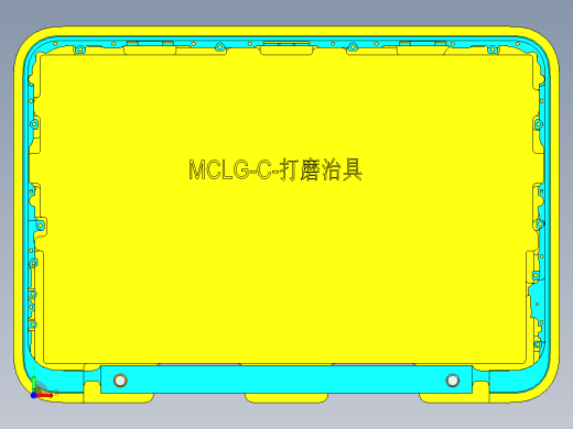 MCLG-C笔记本CNC工装夹具三维模型-0918前视缩略图