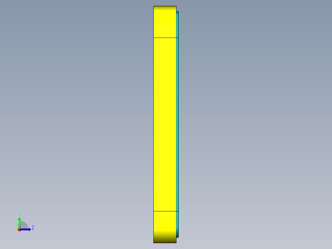 MCLG-C笔记本CNC工装夹具三维模型-0918左视图