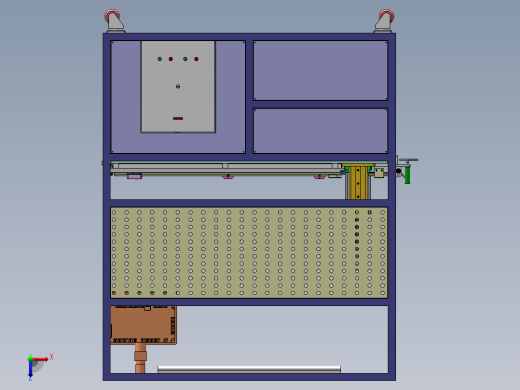 A39导槽定长裁断机sw18可编辑俯视缩略图