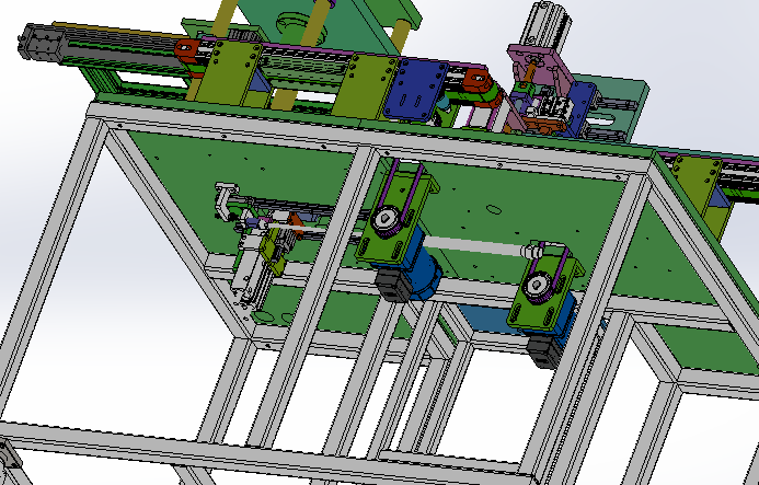燃油泵出油盘自动组装机（sw18可编辑+cad+bom）