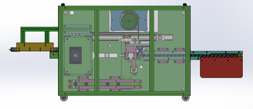 燃油泵出油盘自动组装机（sw18可编辑+cad+bom）缩略图
