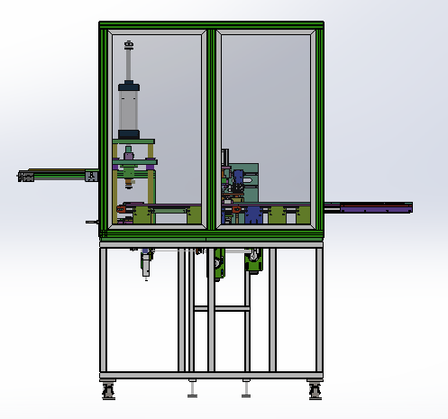 燃油泵出油盘自动组装机（sw18可编辑+cad+bom）