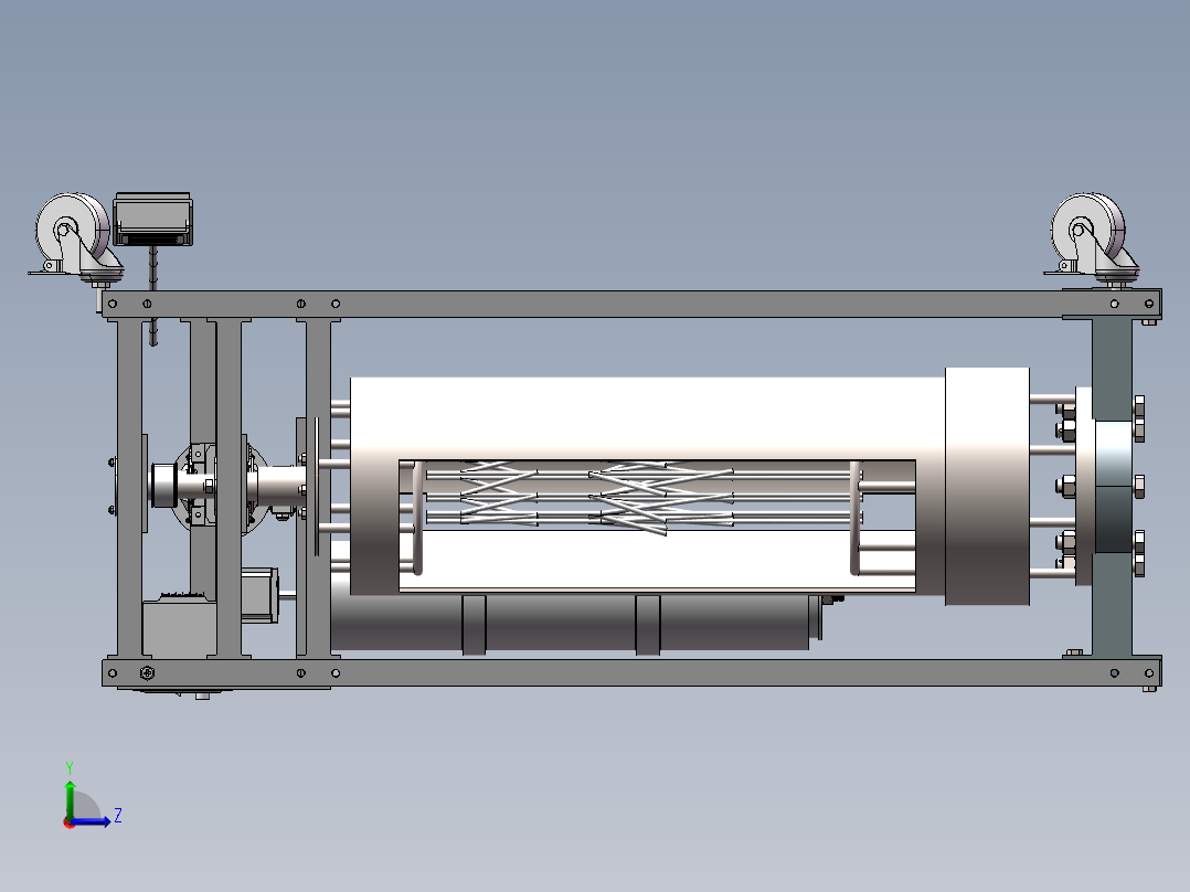 禾苗缠绕机-上传文件左视图