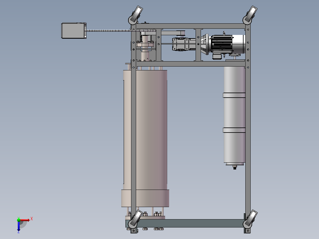 禾苗缠绕机-上传文件俯视图