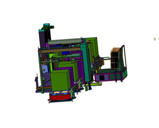 托盘码垛附角覆膜包装线缩略图