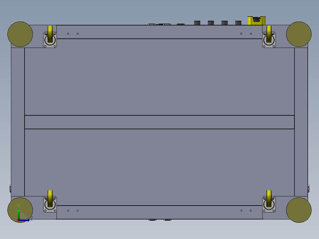 FPC软板吸附交叉检测机左视图