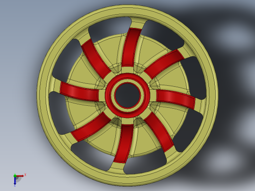 轮毂、轮胎(118)俯视缩略图