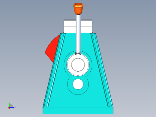 钻床夹具左视缩略图