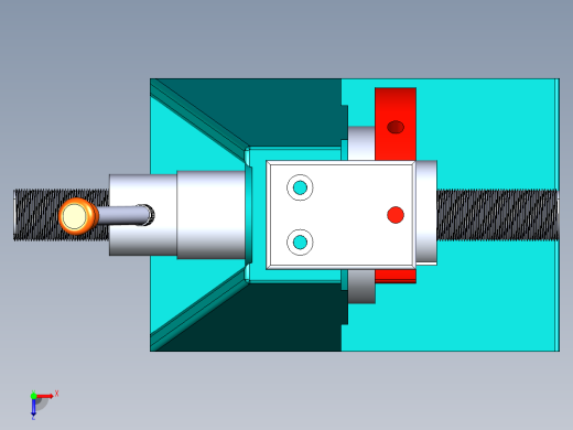 钻床夹具俯视缩略图