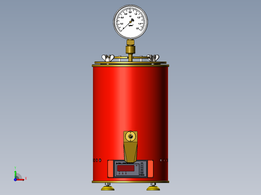 A2004262-蜡注射器前视图