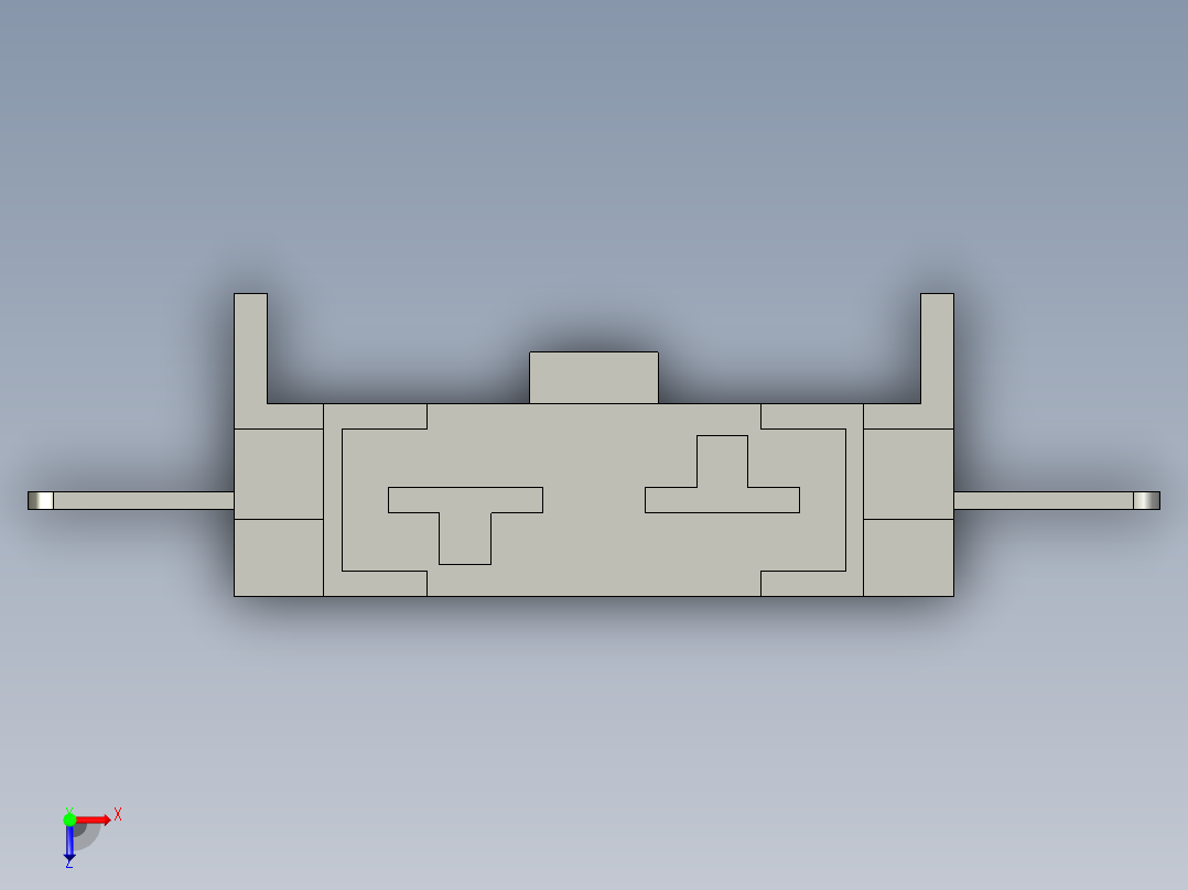 保险丝盒和保险丝俯视图