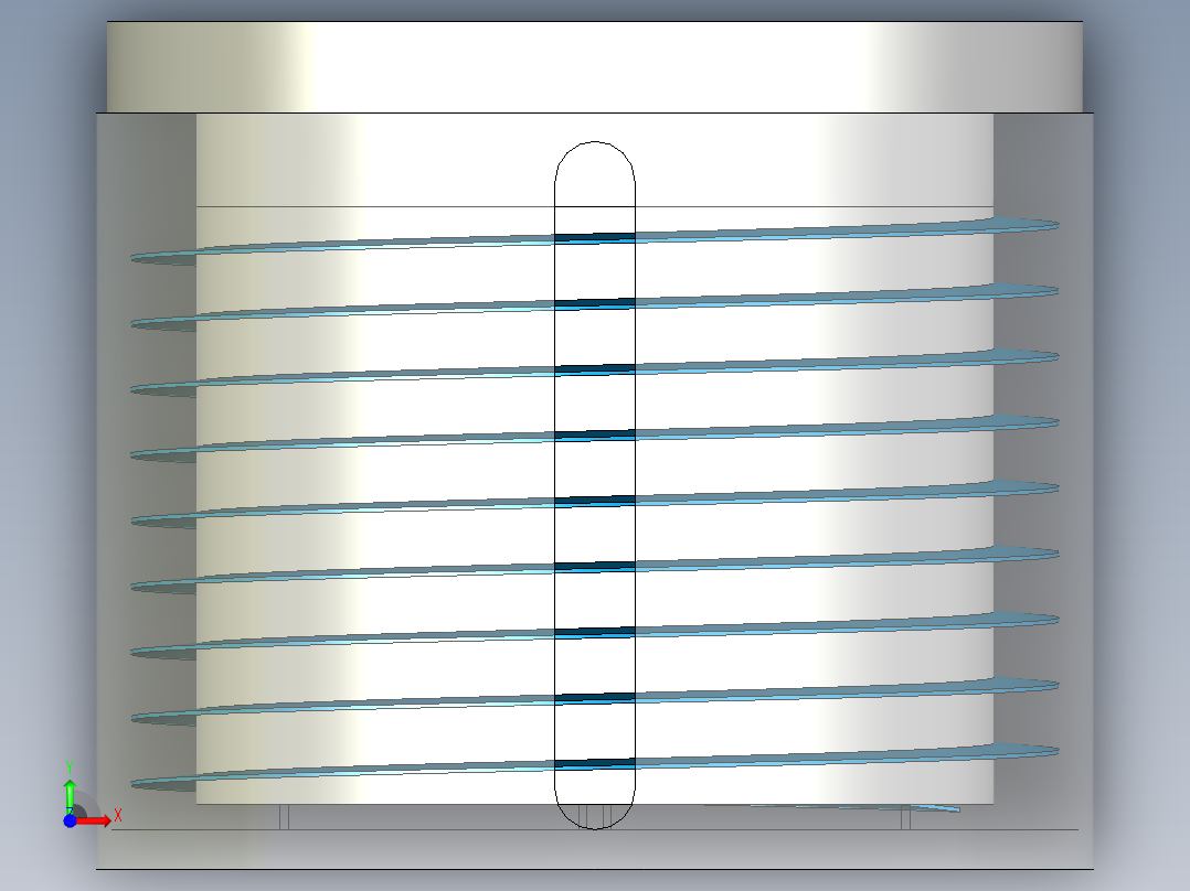 自动卷管器前视图