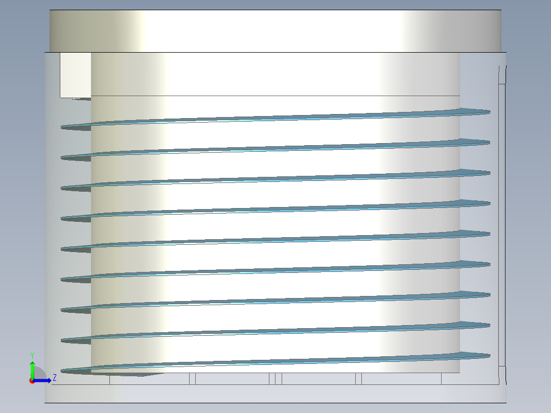 自动卷管器左视图