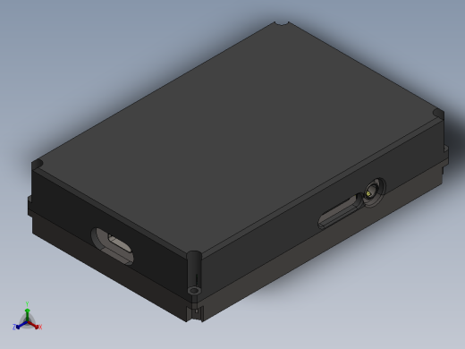 A0003079-ESP32 AI助手印刷电路板外壳正等轴测缩略图