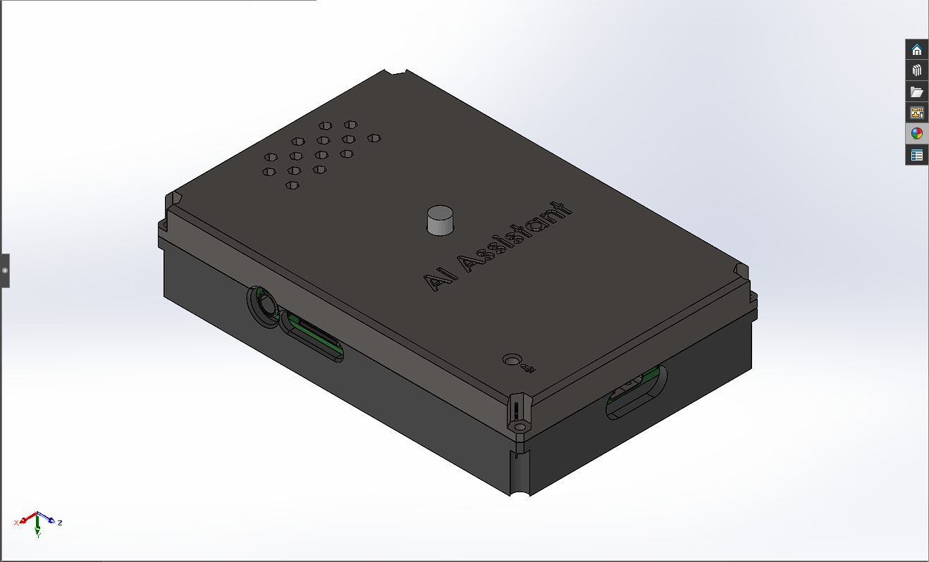 A0003079-ESP32 AI助手印刷电路板外壳