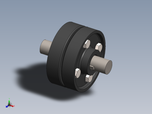弹性联轴器（套筒型）组件..zip
