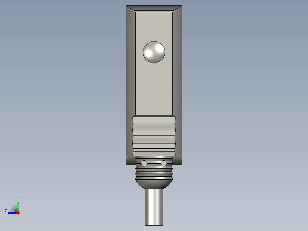 SICK对射传感器WS_WE2S_E113_Order_no_1022669右视图