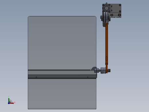 A0003876-汽车横向保护 NR12 - 机械螺栓前视缩略图