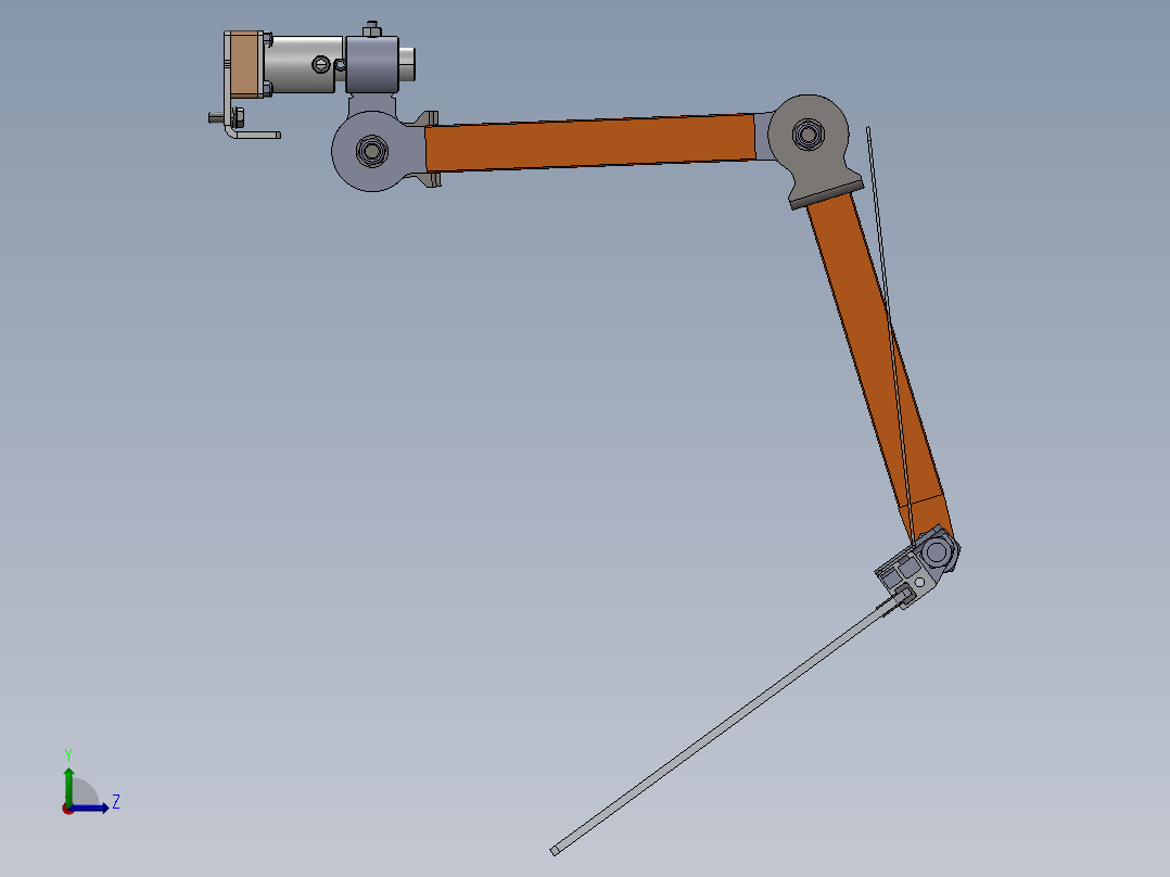 A0003876-汽车横向保护 NR12 - 机械螺栓左视图
