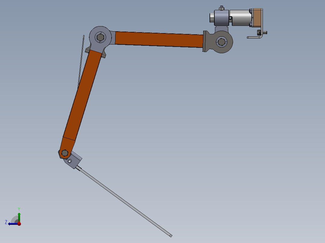 A0003876-汽车横向保护 NR12 - 机械螺栓右视图