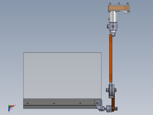 A0003876-汽车横向保护 NR12 - 机械螺栓俯视缩略图