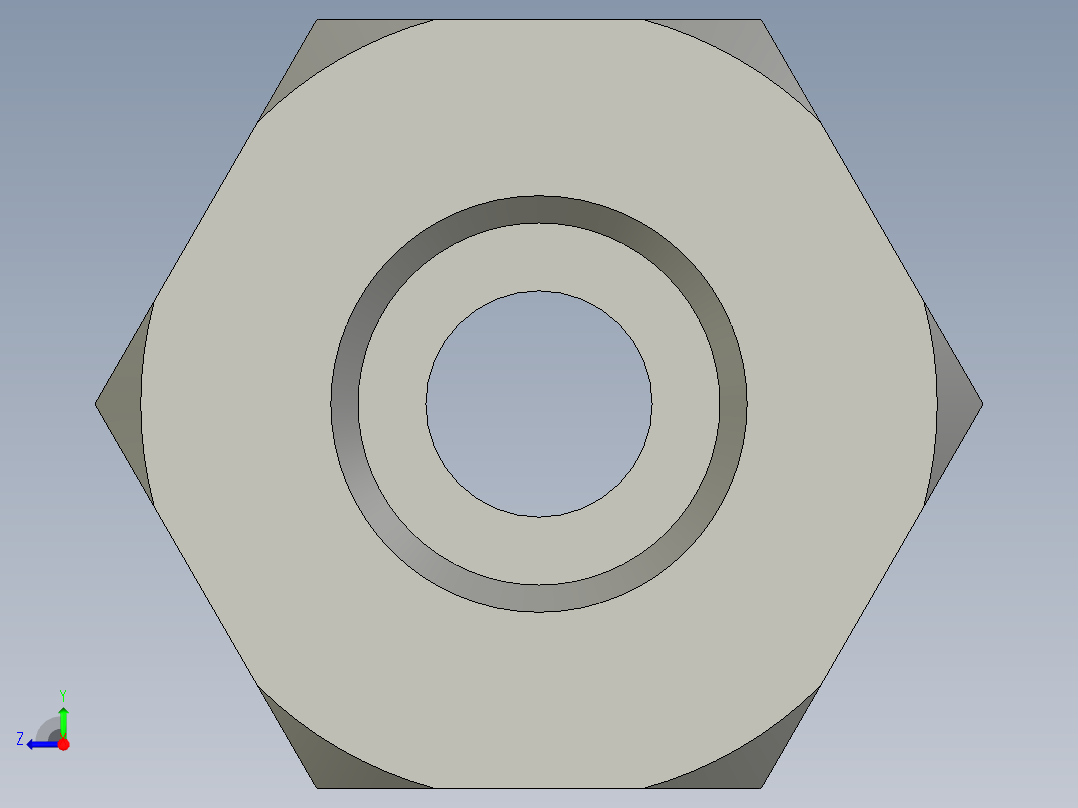 SK-T8(R18)卡套直通接头右视图