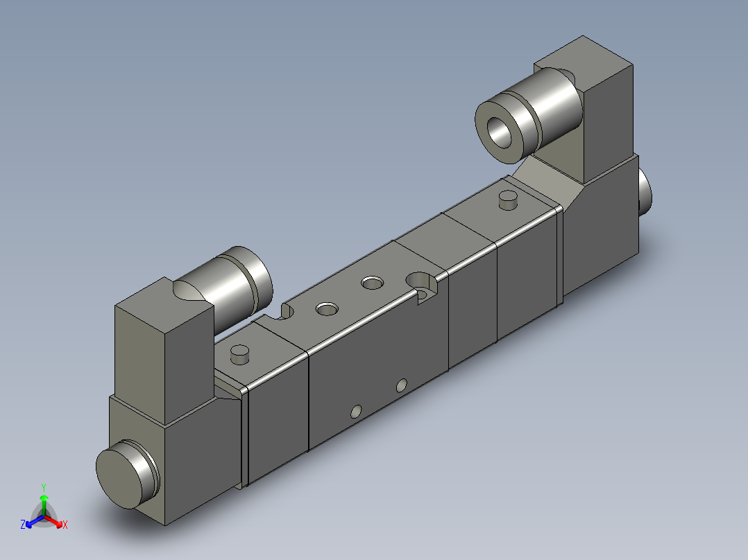 4V130C-M5-ValveBody正等轴测图