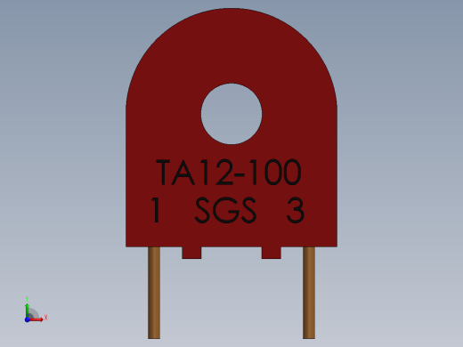TA12-100插头前视缩略图
