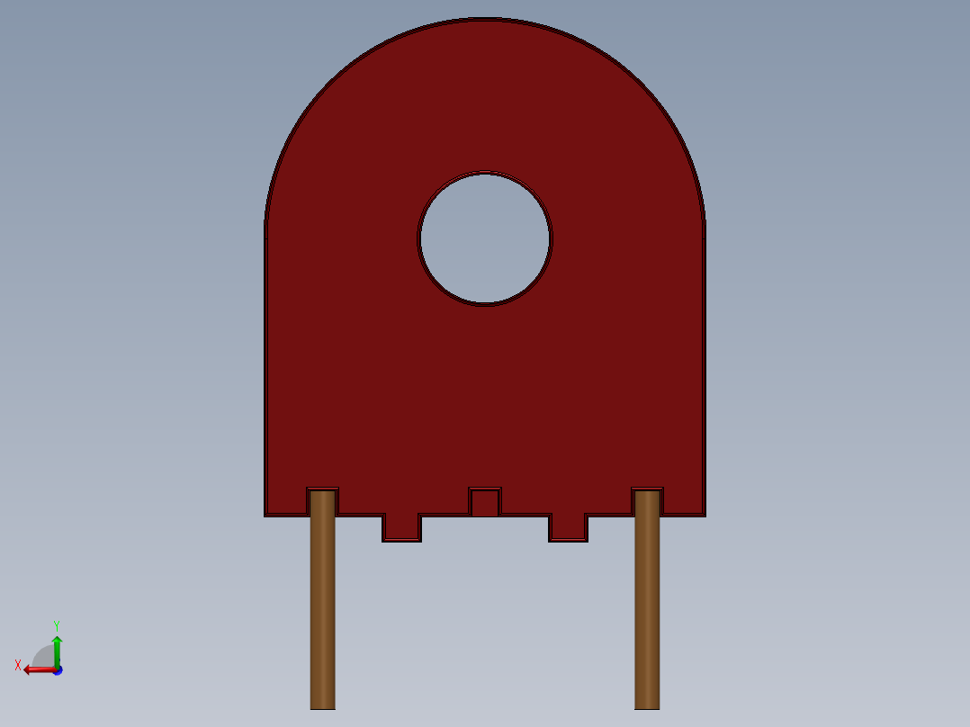 TA12-100插头后视图