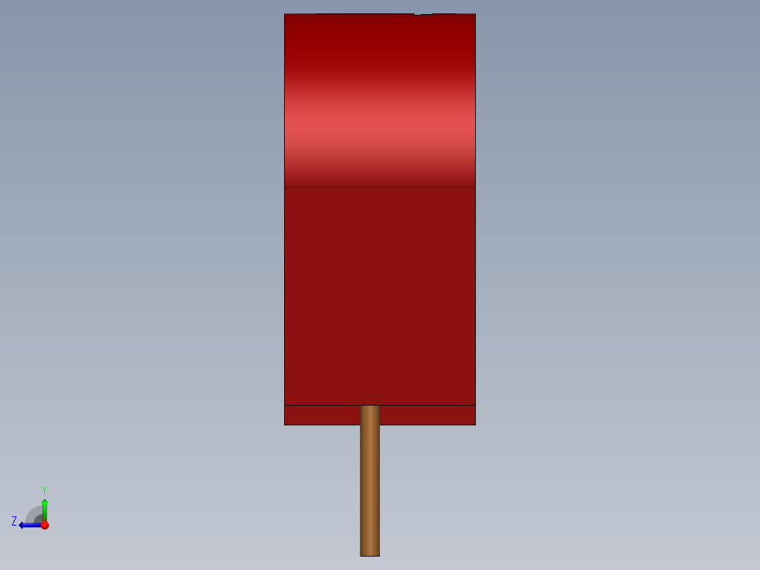 TA12-100插头右视图