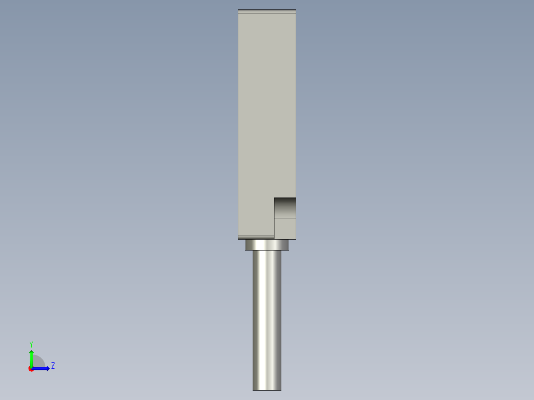 基恩士接近传感器EZ-18T左视图