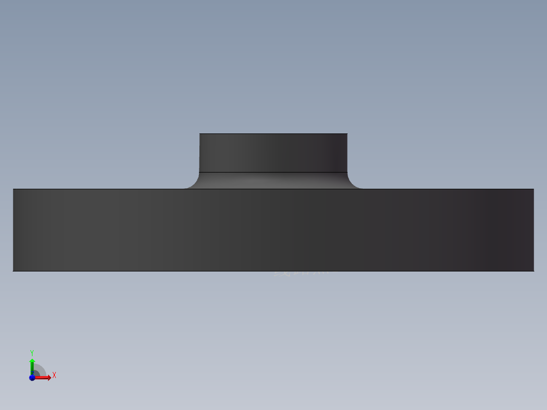 法兰-UPVC DN15-DN400前视图