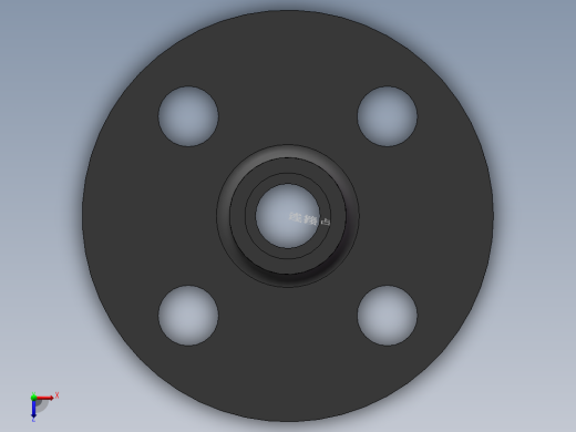 法兰-UPVC DN15-DN400俯视缩略图