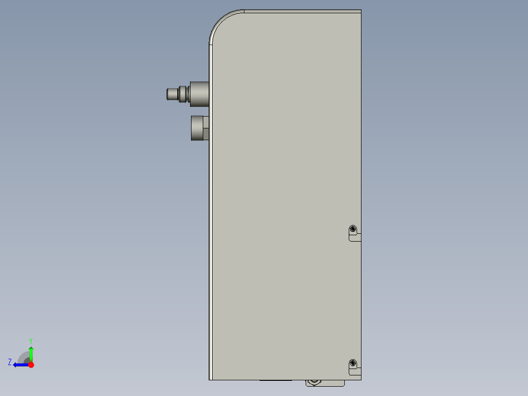 热成型丝印成型设备产线设计-吸头机构-2-V1右视图