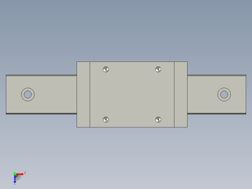 上银导轨2MGW9H俯视缩略图