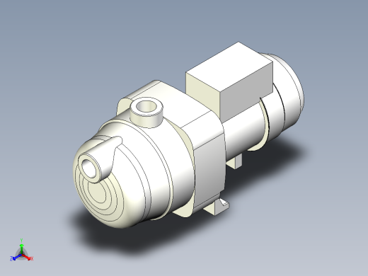 DAB Jetcom 102 泵正等轴测缩略图