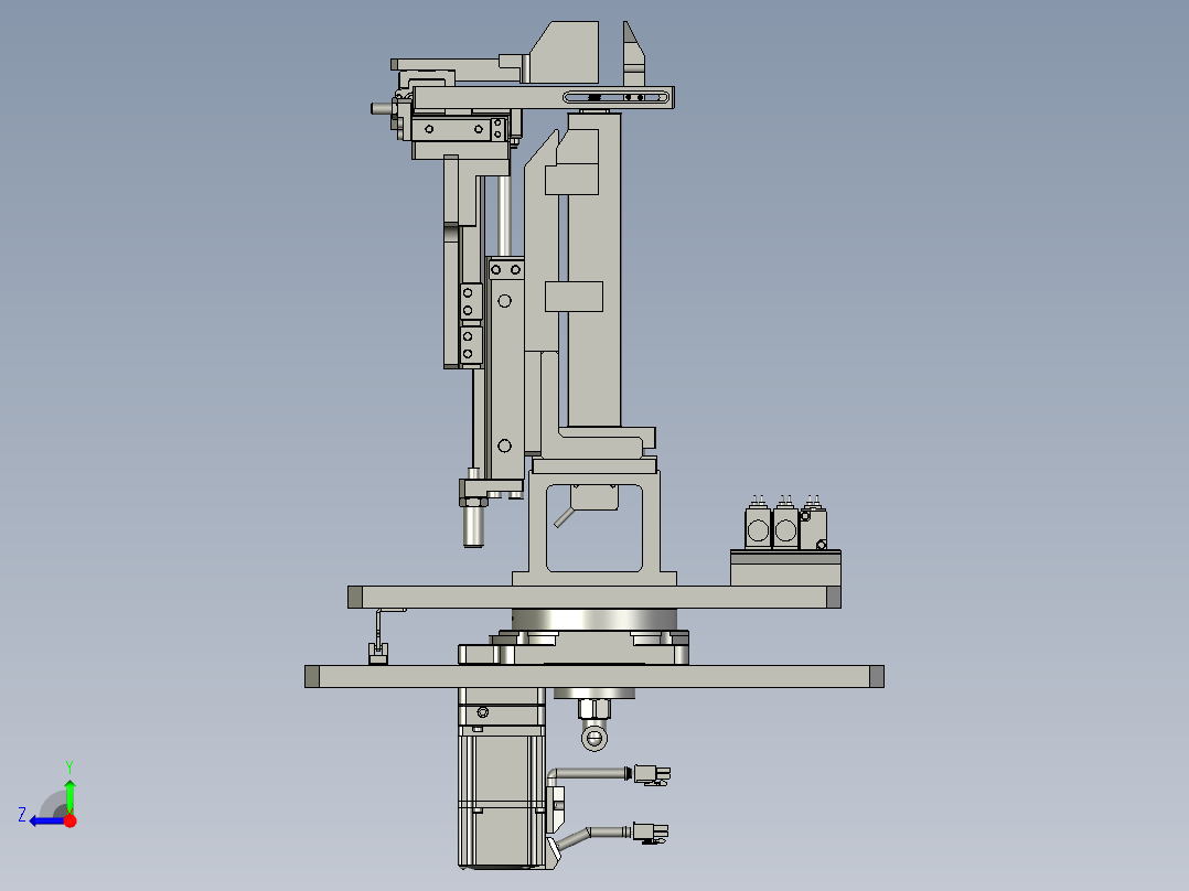 BLXDLXN09-03-A00满焊旋转模组OM右视图