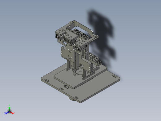 BLXDLXN09-03-A00满焊旋转模组OM正等轴测缩略图