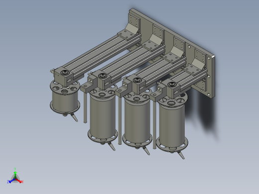缠绕膜上料组装