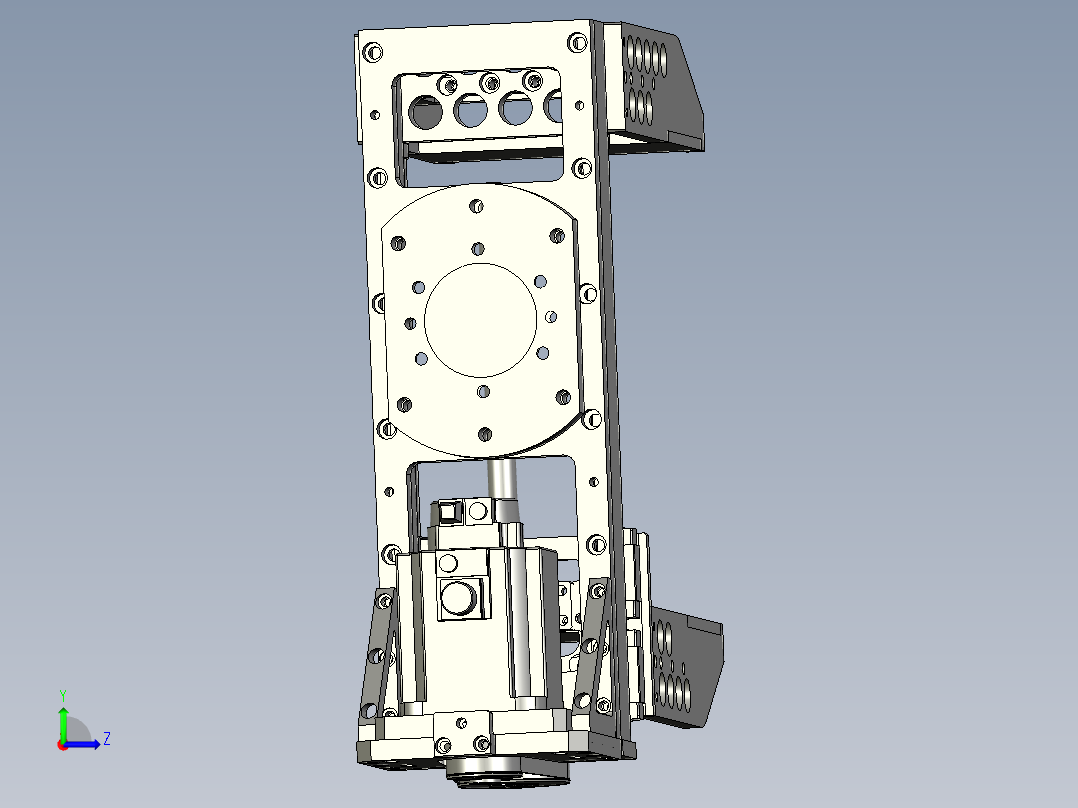 伺服抓手2(29)龙门架30803左视图