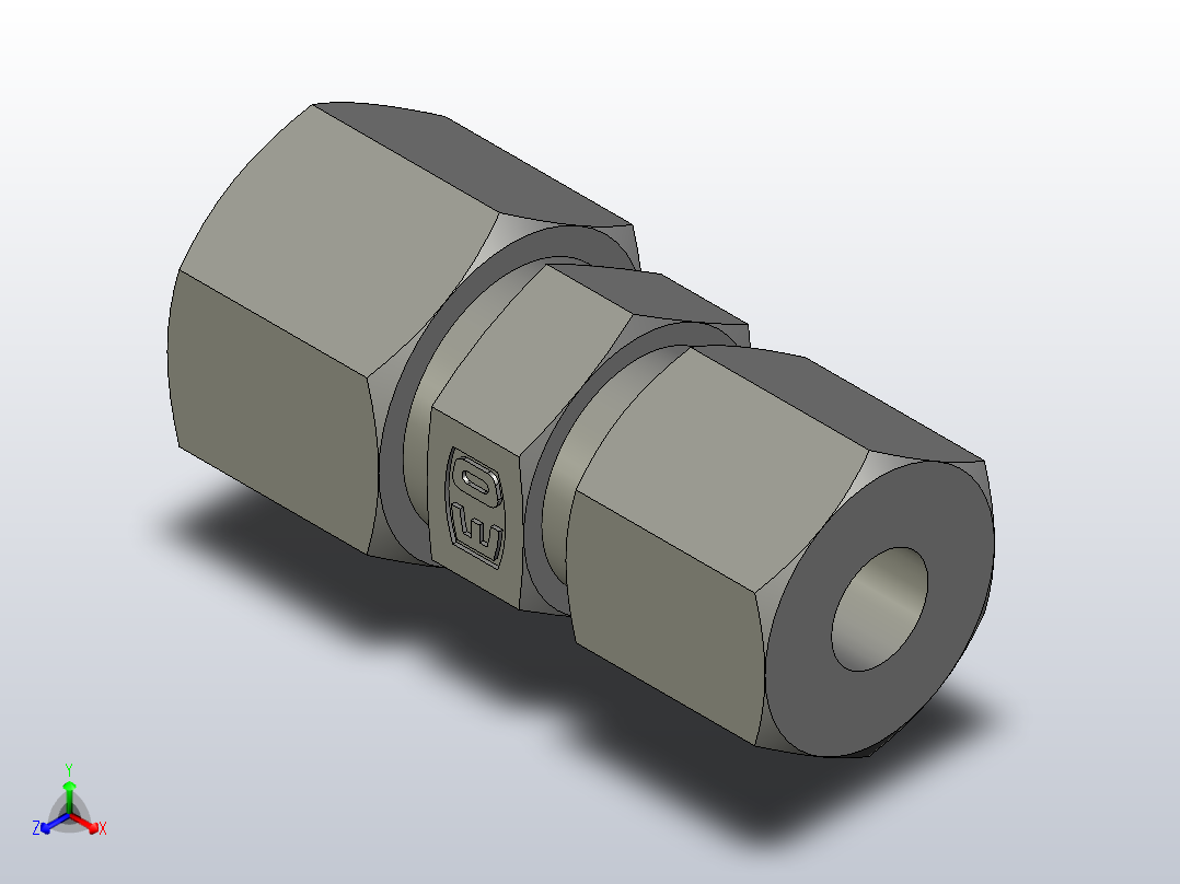 EO管接头直减速机GR10 08S71.stp主视图
