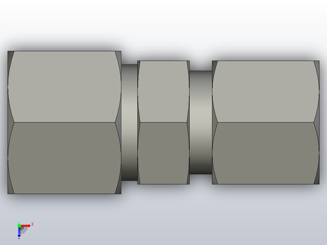EO管接头直减速机GR10 08S71.stp俯视图