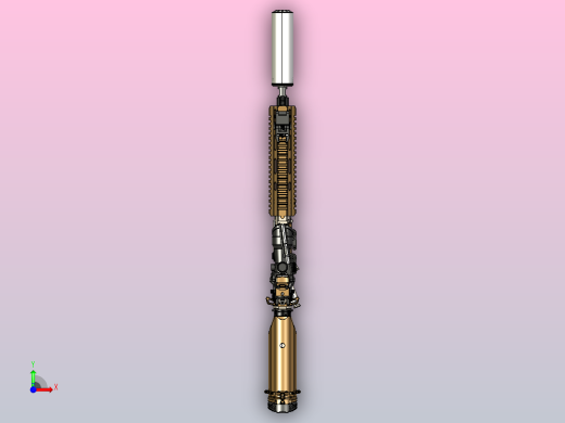 HK-416D建模模型前视缩略图