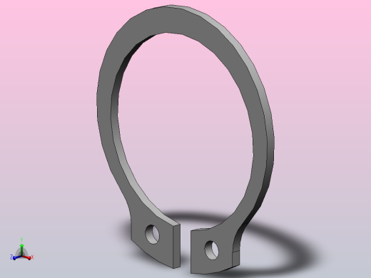 轴用弹性挡圈B型22